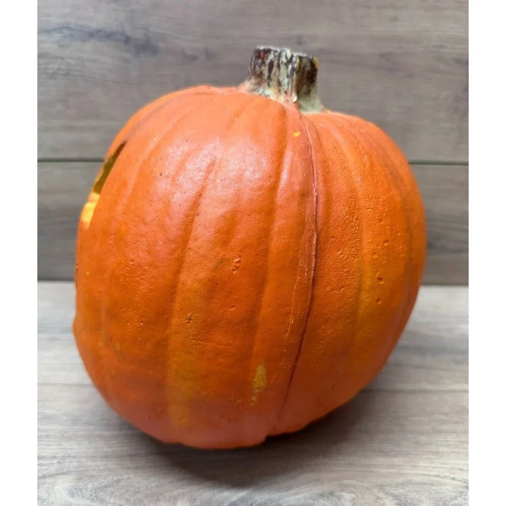 Trendmasters Light Up Foam Blow Mold Jack O Lantern Pumpkin 10